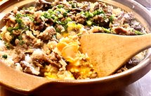 「Panga菜谱」窝蛋牛肉煲仔饭