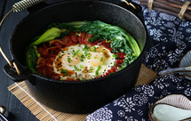 饭焦香香的窝蛋腊味煲仔饭呀