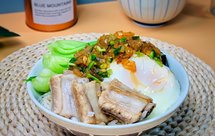 快手早餐-排骨营养煲仔饭