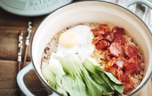 杂粮煲仔饭【6月北鼎珐琅铸铁锅食谱】