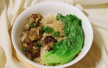 电饭锅排骨煲仔饭(焖饭)