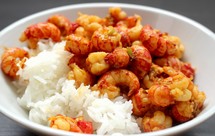 小龙虾盖饭,又名真爱盖饭