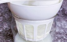 不用菌粉（奶粉也可以做的）最简单的雪莲菌，开菲尔菌希腊酸奶