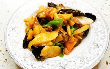 高颜值高营养的杂蔬炒鸡胗✨