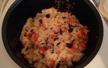 瘦肉红萝卜局饭