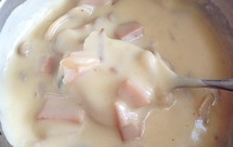 口蘑火腿奶油浓汤