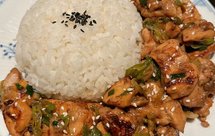 减脂葱烧鸡盖饭