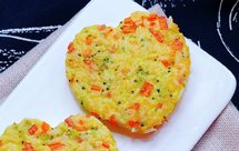 煎❤️鸡蛋米饭饼（饭团便当）