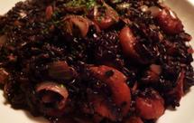 意大利黑米海鲜烩饭