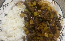 巨下饭的青花椒牛肉土豆盖饭