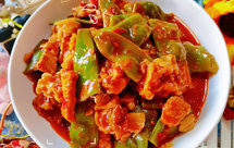 ༄「油豆角炖吸汁面藕」༄杠杠好吃