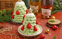 圣诞树蛋糕