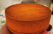 6寸减油零卡糖酸奶戚风蛋糕