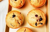 快手版的香蕉蓝莓酸奶油松饼