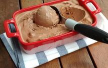 黑白巧克力冰淇淋