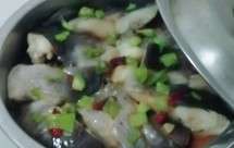 炖鮰鱼，鲜又嫩