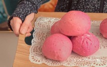 椰子油版：多谷多臻火龙果酸奶包