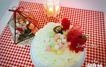 棉花糖酸奶油蛋糕