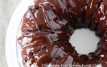巧克力酸奶油蛋糕 Chocolate Sour Cream Bundt Cake