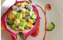 清爽火龙果炒饭