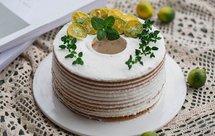 基础款木糖醇咸酸奶油戚风蛋糕（抹面手残星人友好）C45