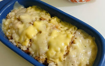 泡菜金枪鱼奶酪焗饭