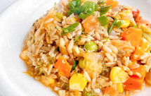 神仙做法！一锅蒸熟的番茄鸡腿蒸饭