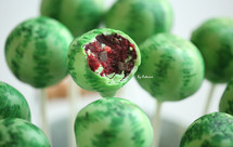 西瓜棒棒糖蛋糕（不需模具）