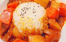 咖喱土豆牛腩盖浇饭