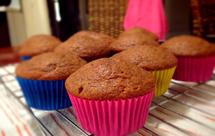 植物油巧克力碧根果希腊酸奶麦芬