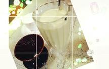 牛油百香酸奶昔