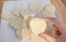 复刻Royce白巧克力薯片