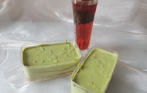 抹茶白巧克力梦龙脆皮盒子