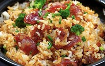 广式腊肠之煲仔饭
