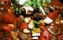 胡萝卜西红柿酱炖牛肉