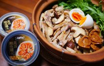 鲍鱼翅尖香菇盖饭