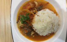 番茄牛腩盖浇饭