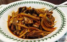 洋葱牛肉盖浇饭