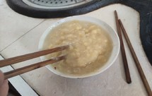 石灰粉面粉浆