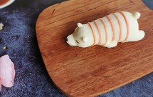 可爱趴趴熊白巧克力慕斯蛋糕