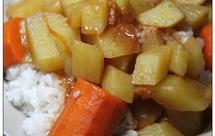 董太的私方菜--土豆胡萝卜盖浇饭