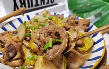 低脂美食~鸡腿炖大白菜