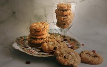 蔓越莓开心果白巧克力曲奇-心里软