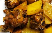 东北家常菜 红烧鸡腿炖土豆