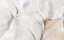 高筋面粉饺子皮