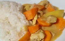 奶油咖喱鸡（法式酸奶油）