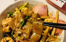 双笋午餐肉拌火锅粉