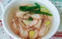 只要3步骤～盐水白米虾