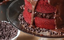 红丝绒巧克力酸奶油蛋糕