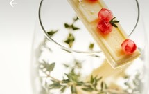 水晶汤圆配白巧克力